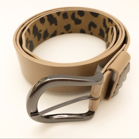 BETSY JOHNSON LEOPARD BELT SZ XL-EUC - Picture 2 of 7